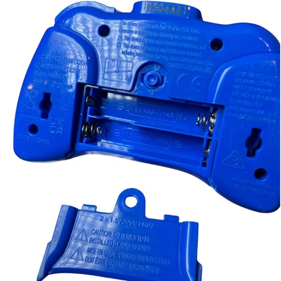 Blue & Red Air Hogs Super Soft Jump Fury RC Truck - Remote Control - No Charger - Picture 11 of 12